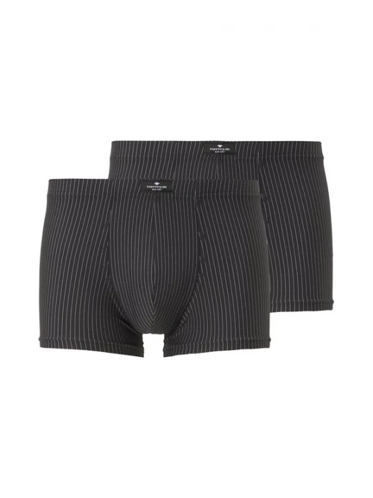 Foto van product TOM TAILOR Boxershorts zwart / wit