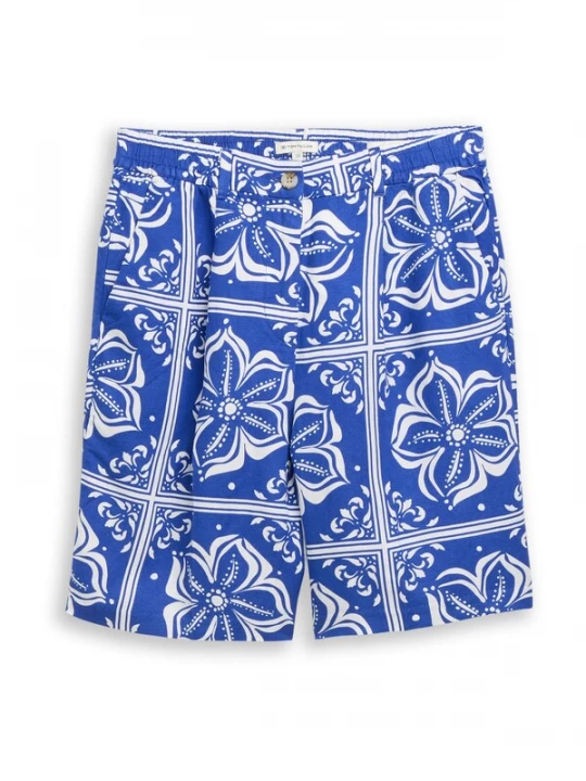 Foto van product TOM TAILOR Broek blauw / wit