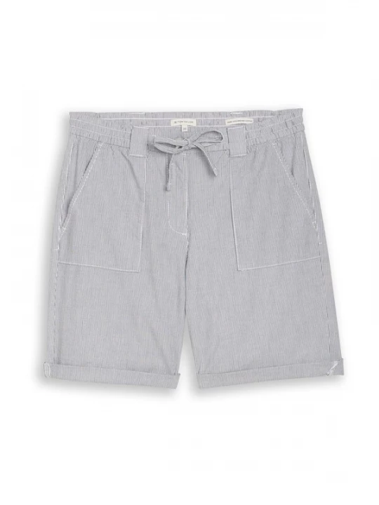 Foto van product TOM TAILOR Broek navy / wit