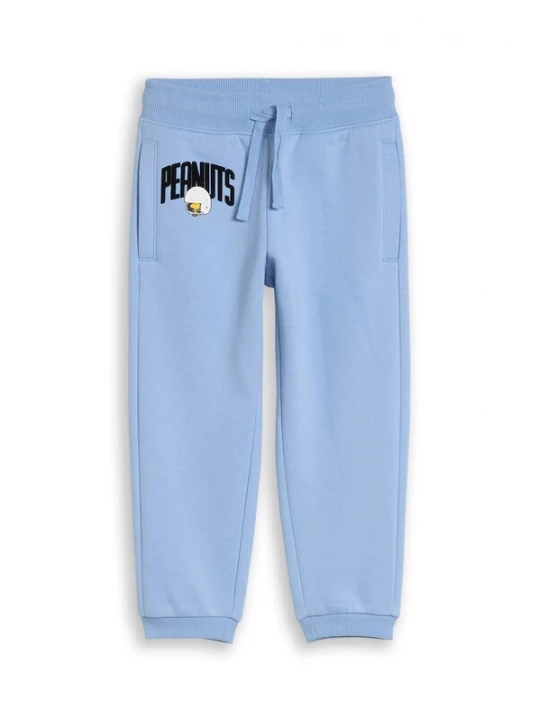 Foto van product TOM TAILOR Broek 'Peanuts' lichtblauw / geel / zwart / wit