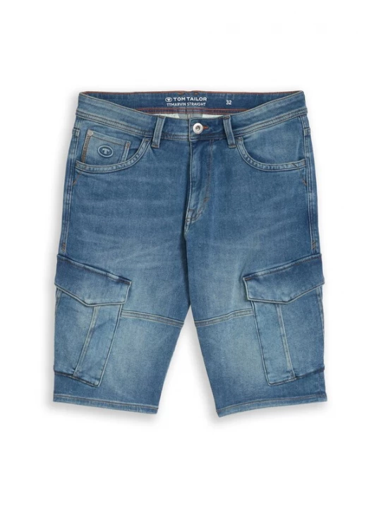 Foto van product TOM TAILOR Cargojeans 'Marvin' blauw denim
