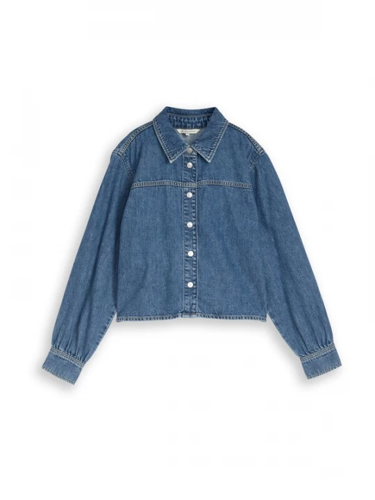 Foto van product TOM TAILOR DENIM Blouse blauw denim