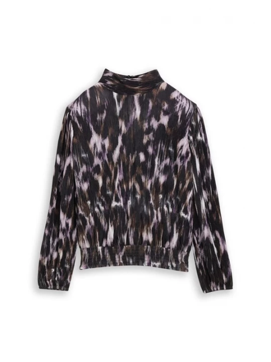Foto van product TOM TAILOR DENIM Blouse bruin / zwart