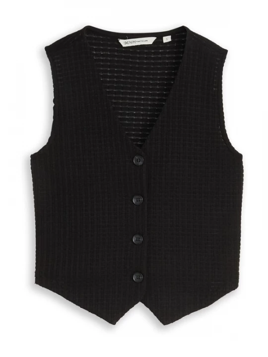 Foto van product TOM TAILOR DENIM Bodywarmer zwart
