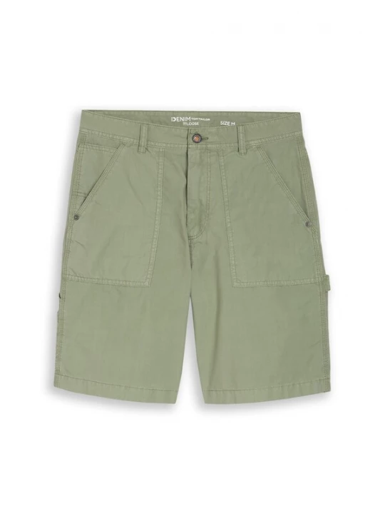 Foto van product TOM TAILOR DENIM Broek 'TTLOOSE' olijfgroen