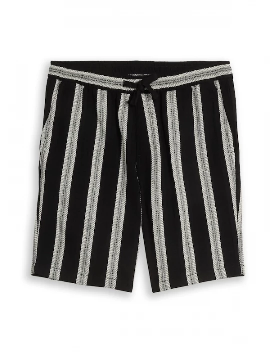 Foto van product TOM TAILOR DENIM Broek zwart / wit