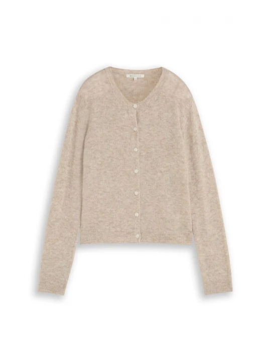 Foto van product TOM TAILOR DENIM Gebreid vest beige
