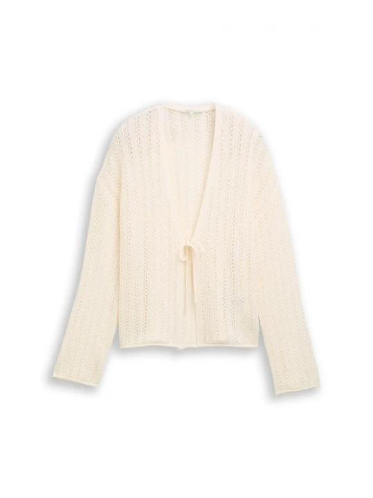 Foto van product TOM TAILOR DENIM Gebreid vest beige
