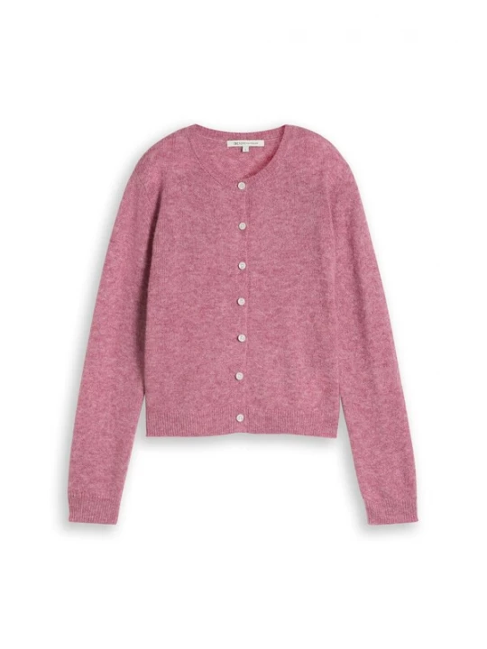 Foto van product TOM TAILOR DENIM Gebreid vest pitaja roze