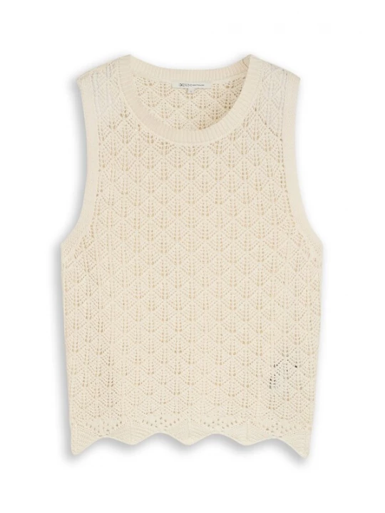 Foto van product TOM TAILOR DENIM Gebreide top natuurwit