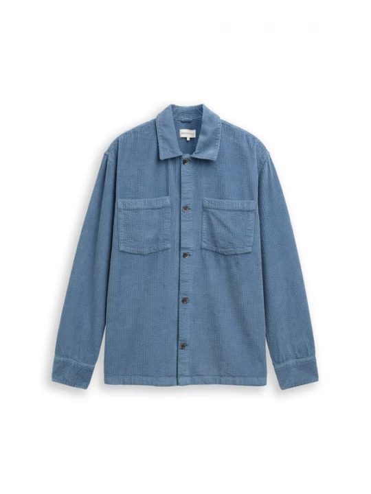 Foto van product TOM TAILOR DENIM Overhemd donkerblauw