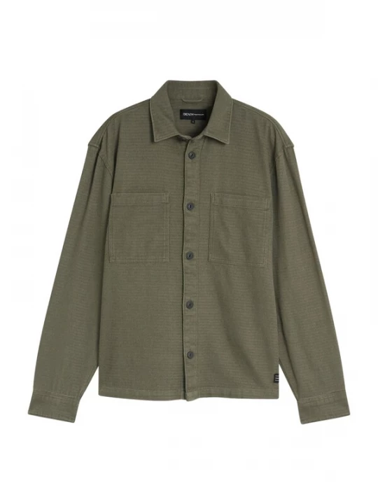 Foto van product TOM TAILOR DENIM Overhemd olijfgroen