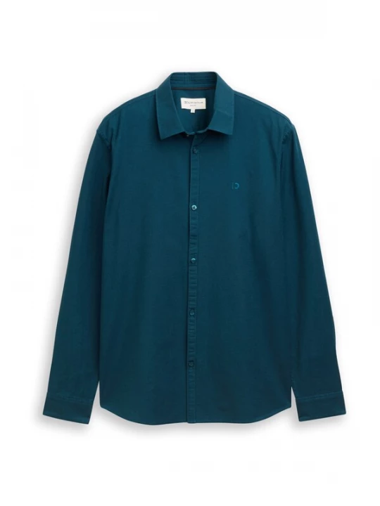 Foto van product TOM TAILOR DENIM Overhemd petrol