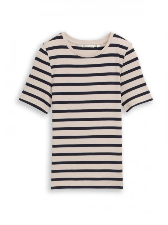 Foto van product TOM TAILOR DENIM Shirt beige / navy