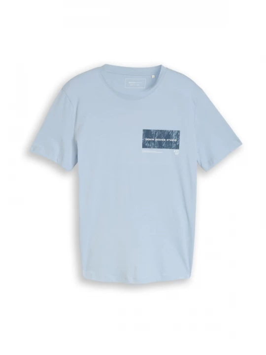 Foto van product TOM TAILOR DENIM Shirt blauw / lichtblauw / wit