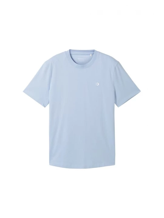 Foto van product TOM TAILOR DENIM Shirt duifblauw / wit