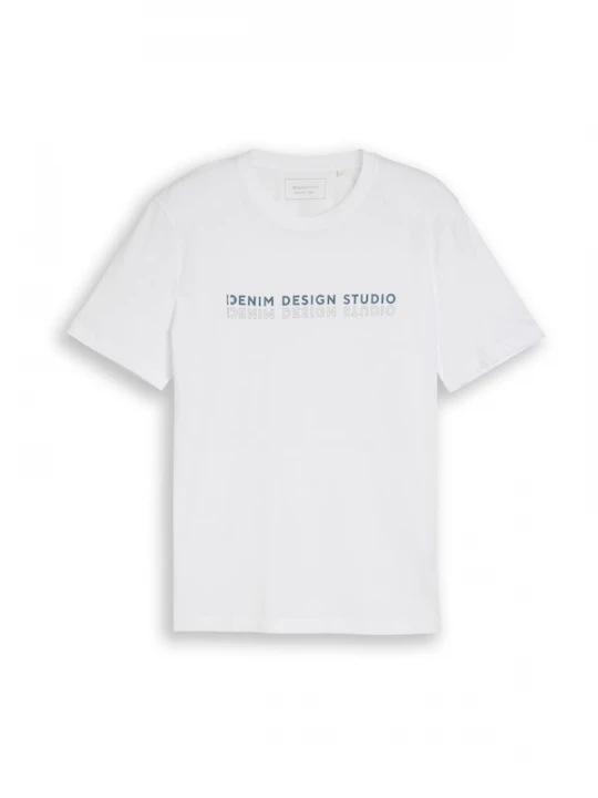 Foto van product TOM TAILOR DENIM Shirt groen / petrol / wit