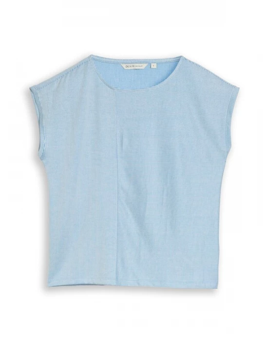 Foto van product TOM TAILOR DENIM Shirt lichtblauw