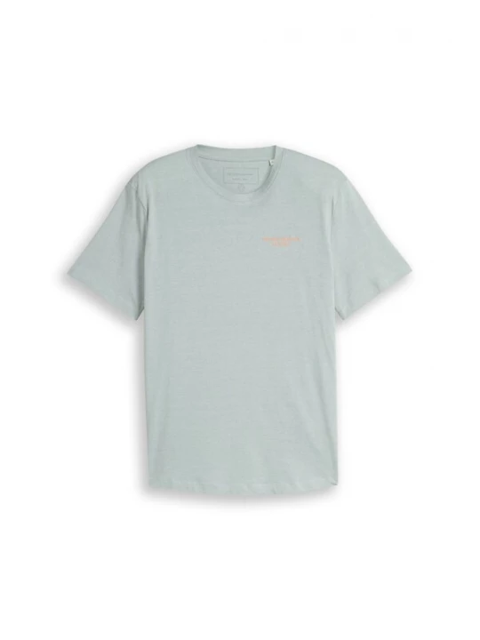 Foto van product TOM TAILOR DENIM Shirt lichtblauw / abrikoos