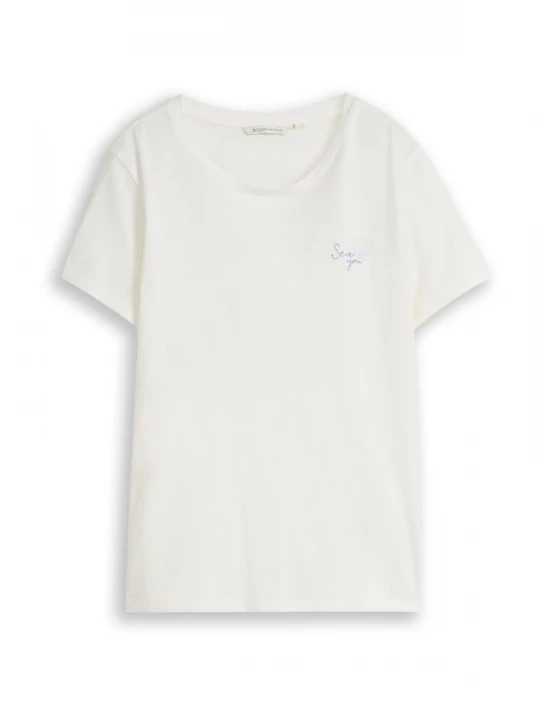 Foto van product TOM TAILOR DENIM Shirt lichtblauw / offwhite
