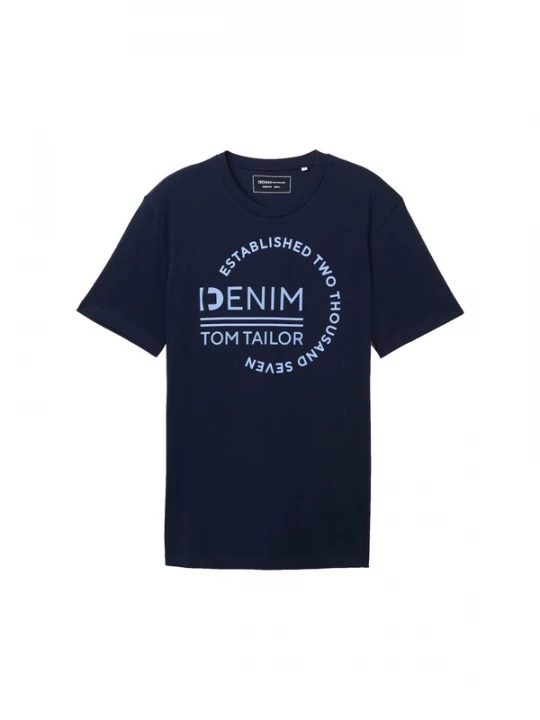 Foto van product TOM TAILOR DENIM Shirt marine / hemelsblauw