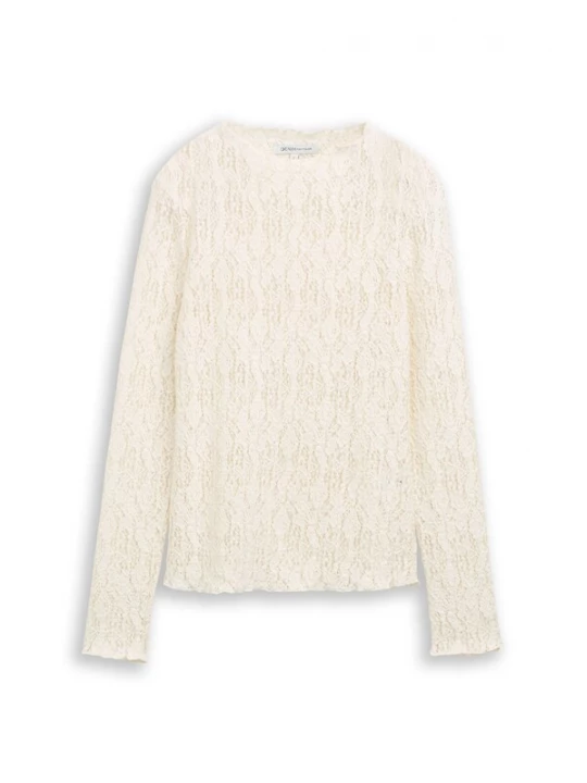 Foto van product TOM TAILOR DENIM Shirt offwhite