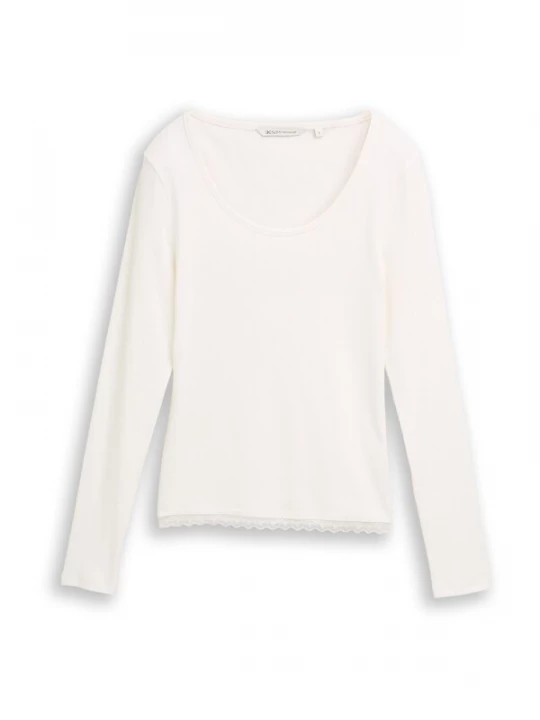 Foto van product TOM TAILOR DENIM Shirt offwhite