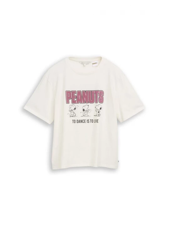 Foto van product TOM TAILOR DENIM Shirt 'Peanuts' donkerroze / zwart / offwhite