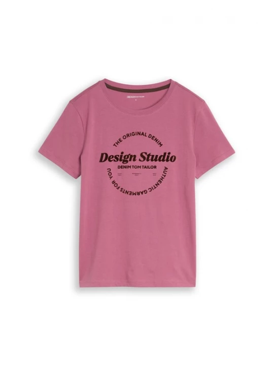 Foto van product TOM TAILOR DENIM Shirt pitaja roze / zwart