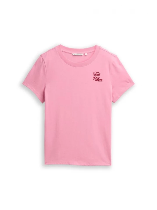 Foto van product TOM TAILOR DENIM Shirt rosa / donkerrood