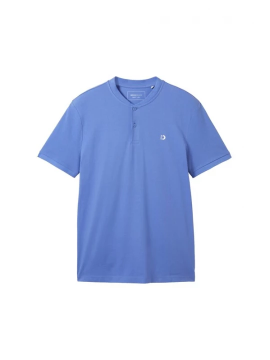Foto van product TOM TAILOR DENIM Shirt royal blue / koningsblauw / wit