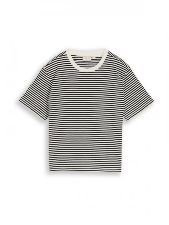 Foto van product TOM TAILOR DENIM Shirt zwart / wit