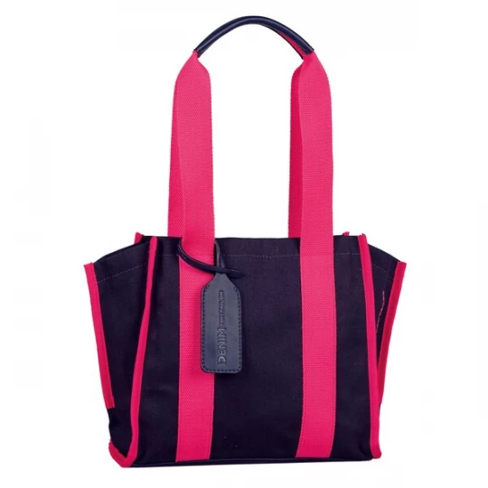 Foto van product TOM TAILOR DENIM Shopper 'Alani' donkerblauw / pink