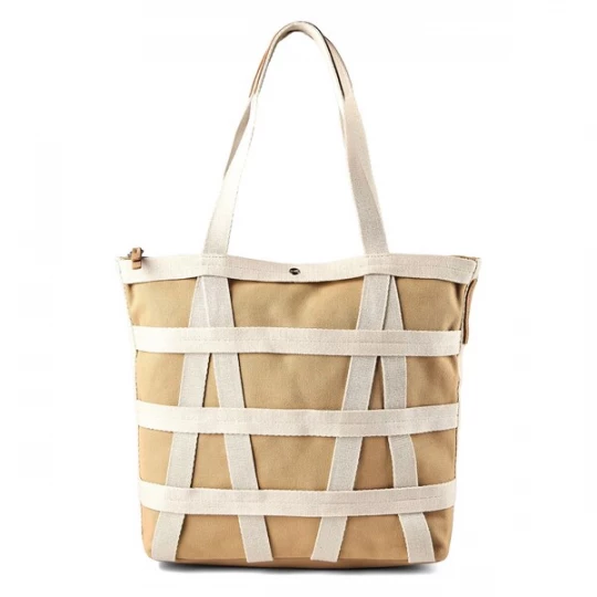 Foto van product TOM TAILOR DENIM Shopper 'Jada' crème / cappuccino