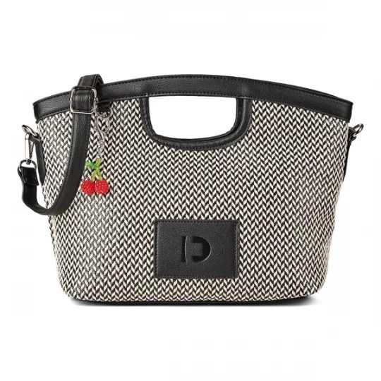 Foto van product TOM TAILOR DENIM Shopper zwart / wit