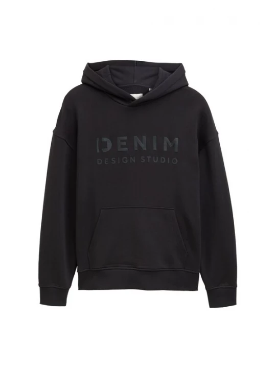 Foto van product TOM TAILOR DENIM Sweatshirt antraciet / zwart