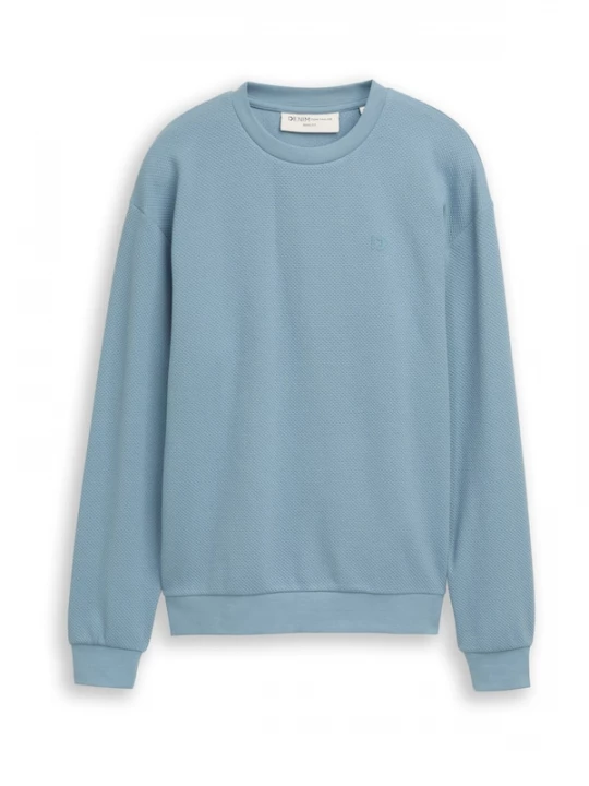 Foto van product TOM TAILOR DENIM Sweatshirt lichtblauw