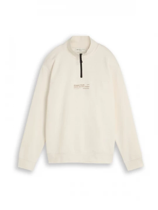 Foto van product TOM TAILOR DENIM Sweatshirt nude / wolwit
