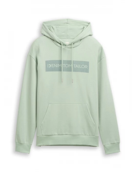 Foto van product TOM TAILOR DENIM Sweatshirt petrol / mintgroen