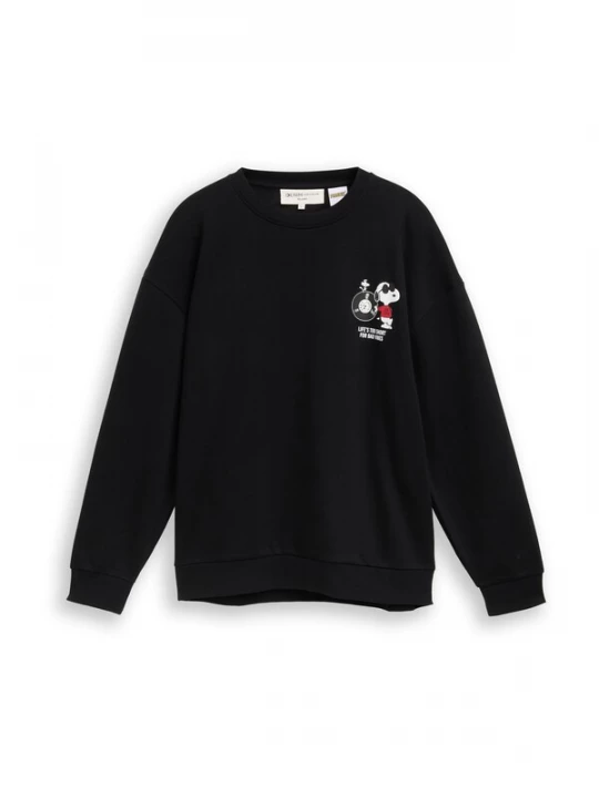 Foto van product TOM TAILOR DENIM Sweatshirt zwart