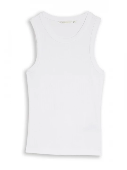 Foto van product TOM TAILOR DENIM Top lichtgrijs / wit