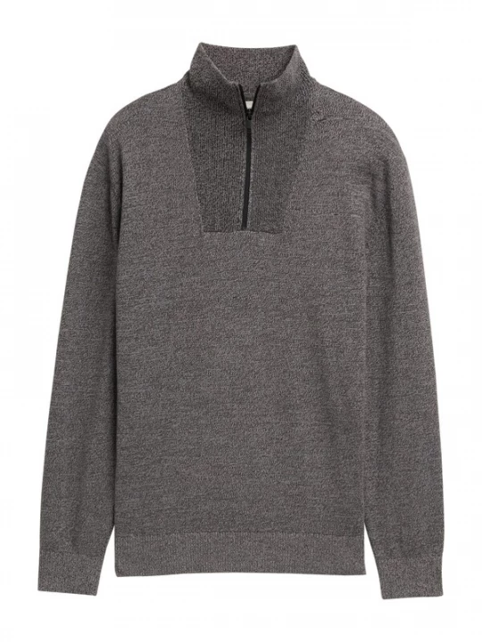 Foto van product TOM TAILOR DENIM Trui grijs gemêleerd