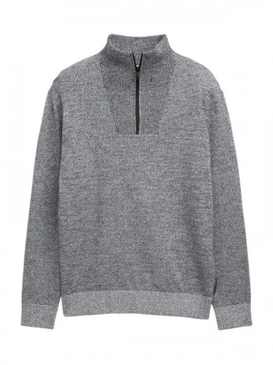 Foto van product TOM TAILOR DENIM Trui grijs gemêleerd