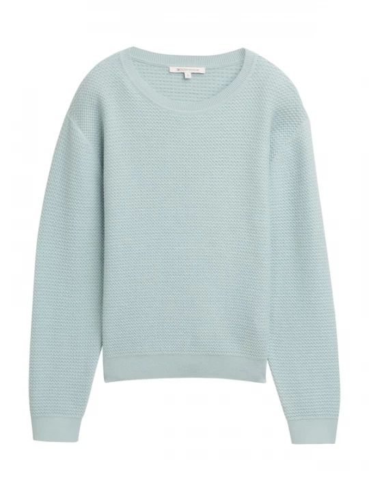 Foto van product TOM TAILOR DENIM Trui lichtblauw