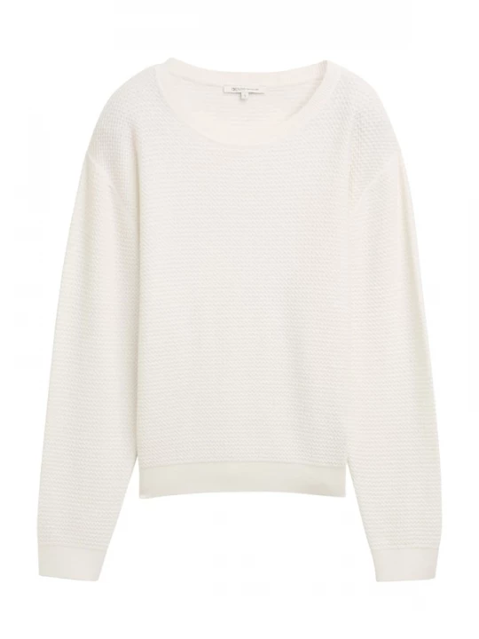 Foto van product TOM TAILOR DENIM Trui offwhite