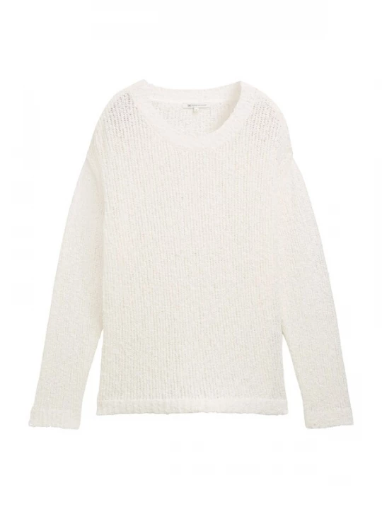 Foto van product TOM TAILOR DENIM Trui offwhite