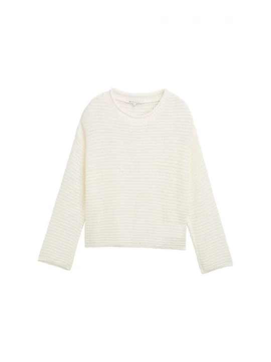 Foto van product TOM TAILOR DENIM Trui offwhite