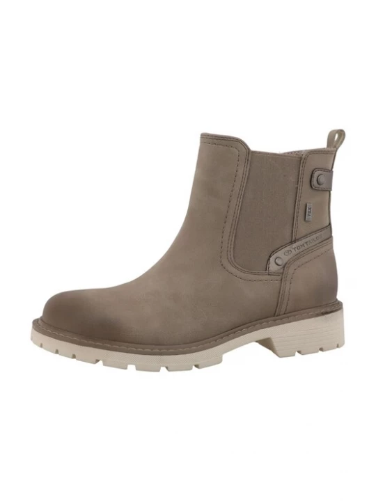 Foto van product TOM TAILOR Enkellaarsjes taupe
