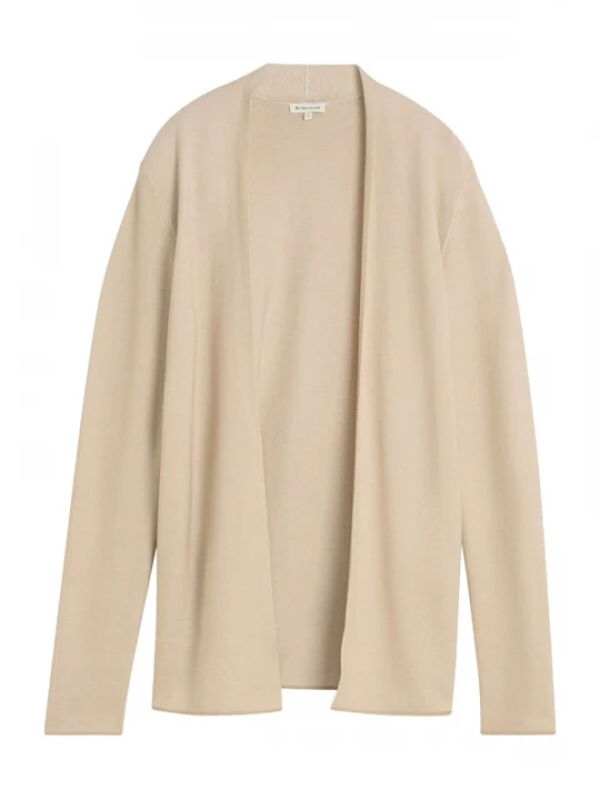 Foto van product TOM TAILOR Gebreid vest beige