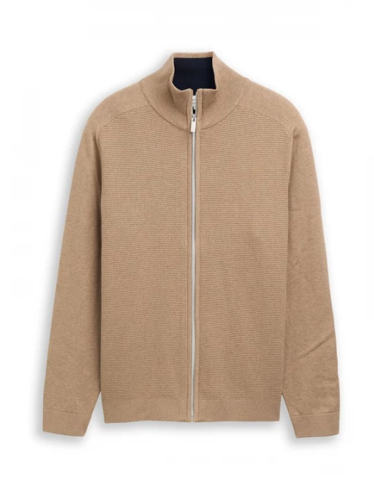 Foto van product TOM TAILOR Gebreid vest cappuccino